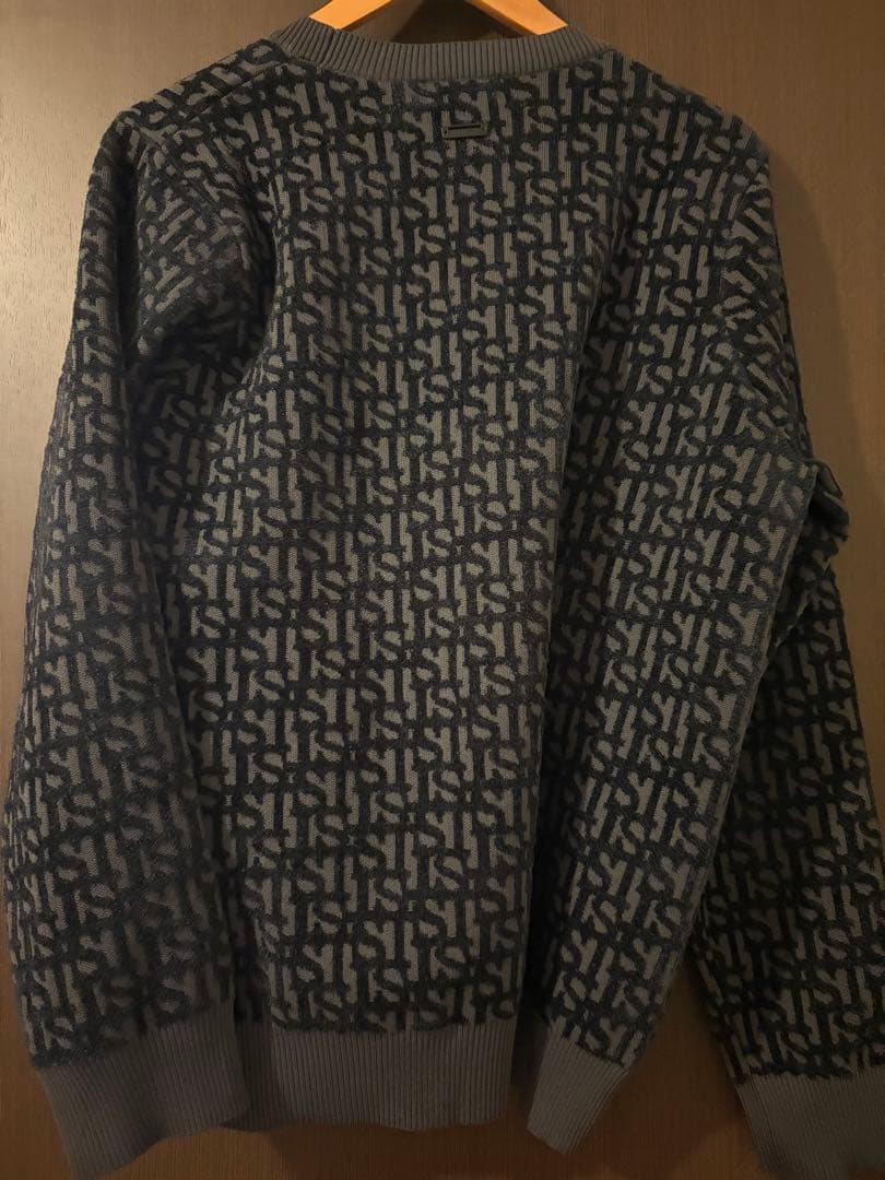 St Andrews グレー　ニット LL