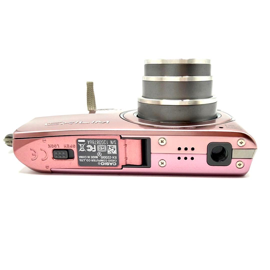 【箱付き/美品】CASIO EX-Z2300 ピンク コンデジ デジカメ 動作品