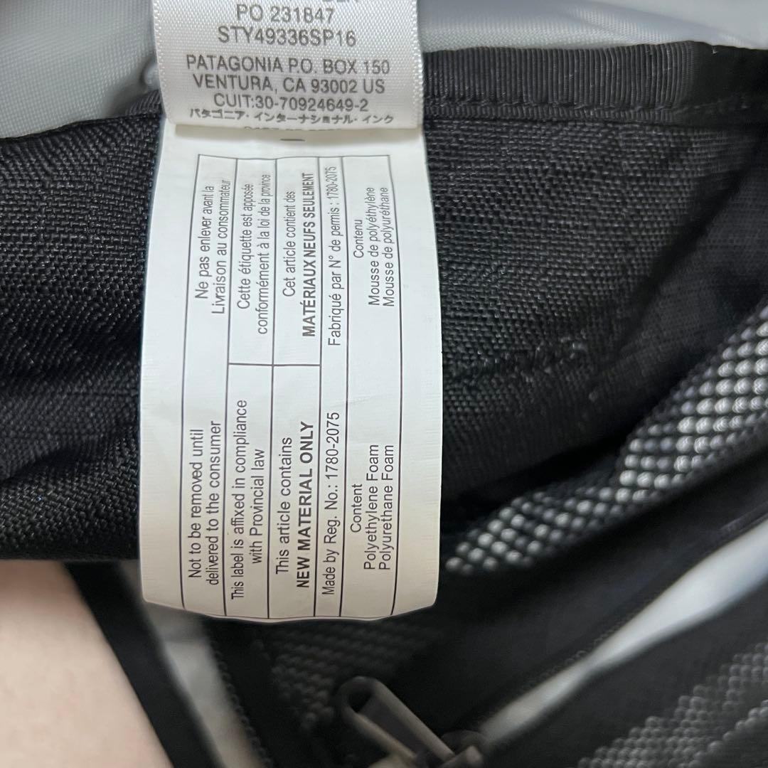 【人気】Patagonia ボストンバッグ 45L 黒 部活 旅行 定番