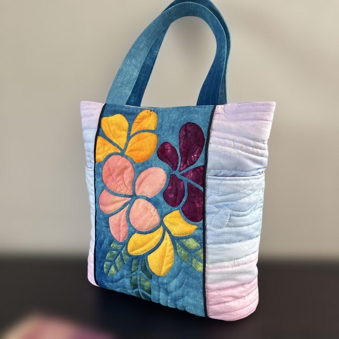 ハワイアンキルトバッグ★ハンドメイド★