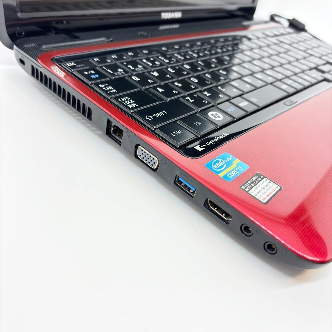 東芝 ノートパソコン Corei7 オフィス SSD Windows11 A35