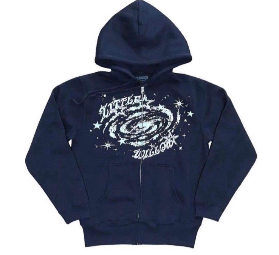 Littlewillow リトルウィロー ジップパーカー ブラック