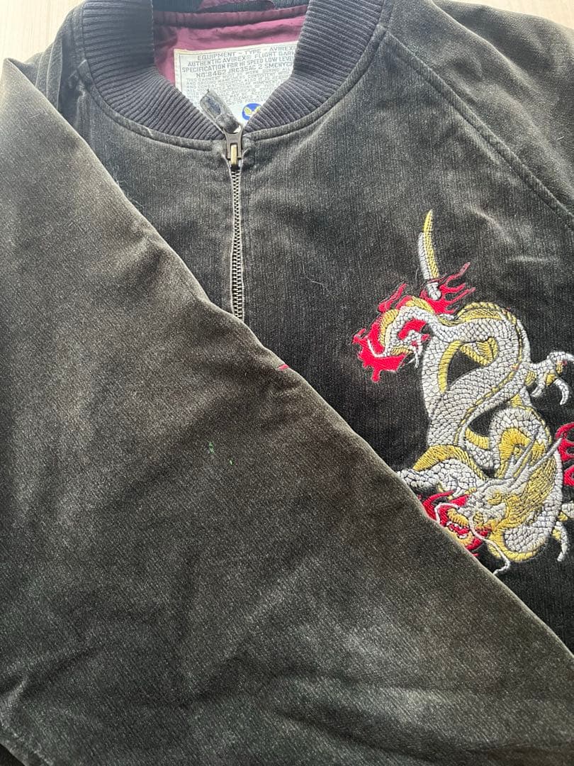 AVIREX Sovenir Jacket ベルベット size S