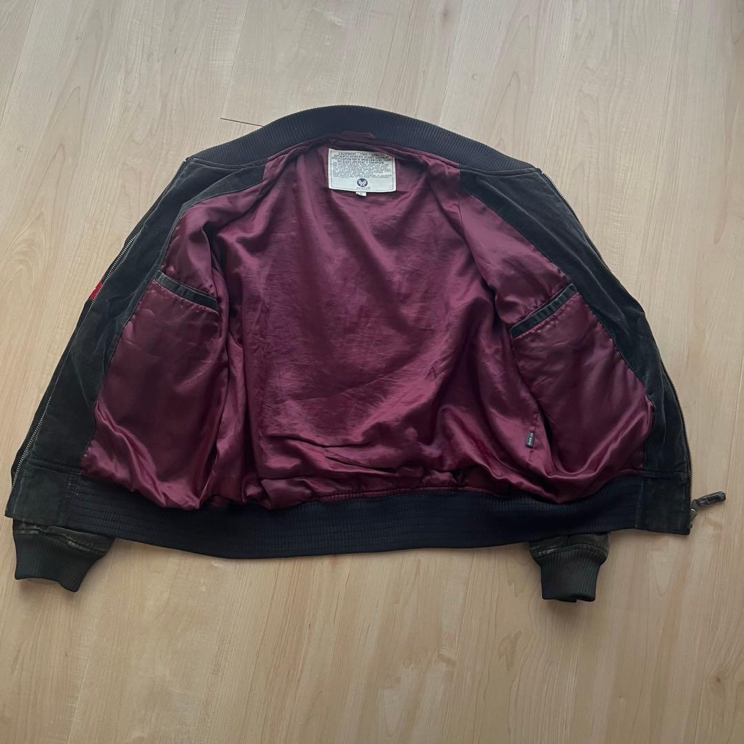 AVIREX Sovenir Jacket ベルベット size S