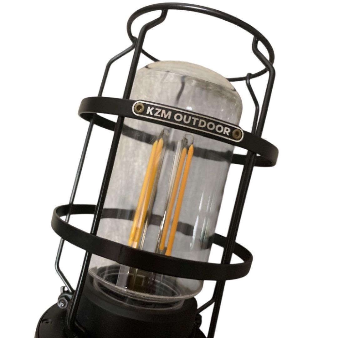 KZM ギルバートランタン キャンプ ランタン LEDランタン　状態良好⭐︎