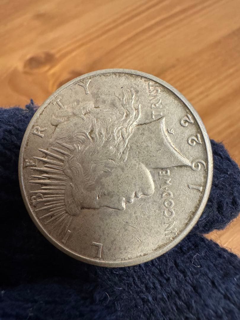 ★本物保証　アメリカピースダラー　1922年