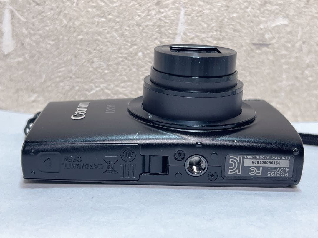Canon IXY 170 コンパクトデジタルカメラ 本体　ブラック