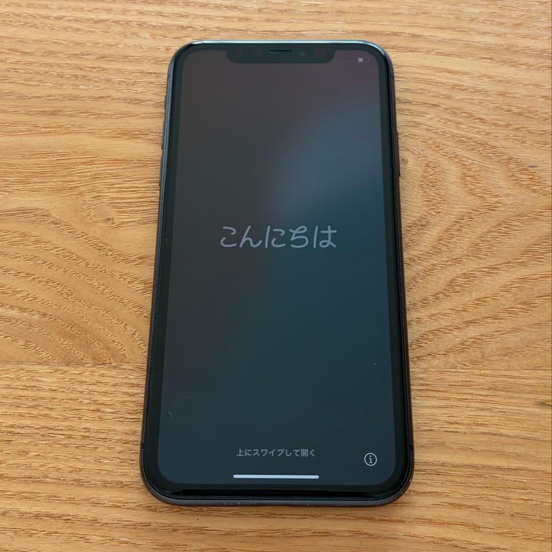 Apple iPhone11 本体 SIMフリー ෆ̈ ブラック 128GB