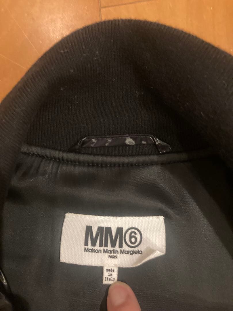 MM6 MaisonMartin margiela 異素材中綿コート　エムエム6