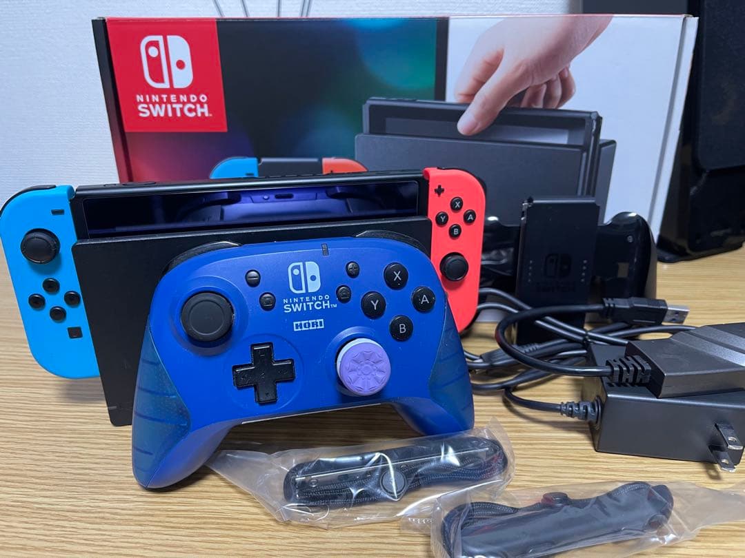 【動作確認良好！】Nintendo Switch 本体 + コントローラ付き！