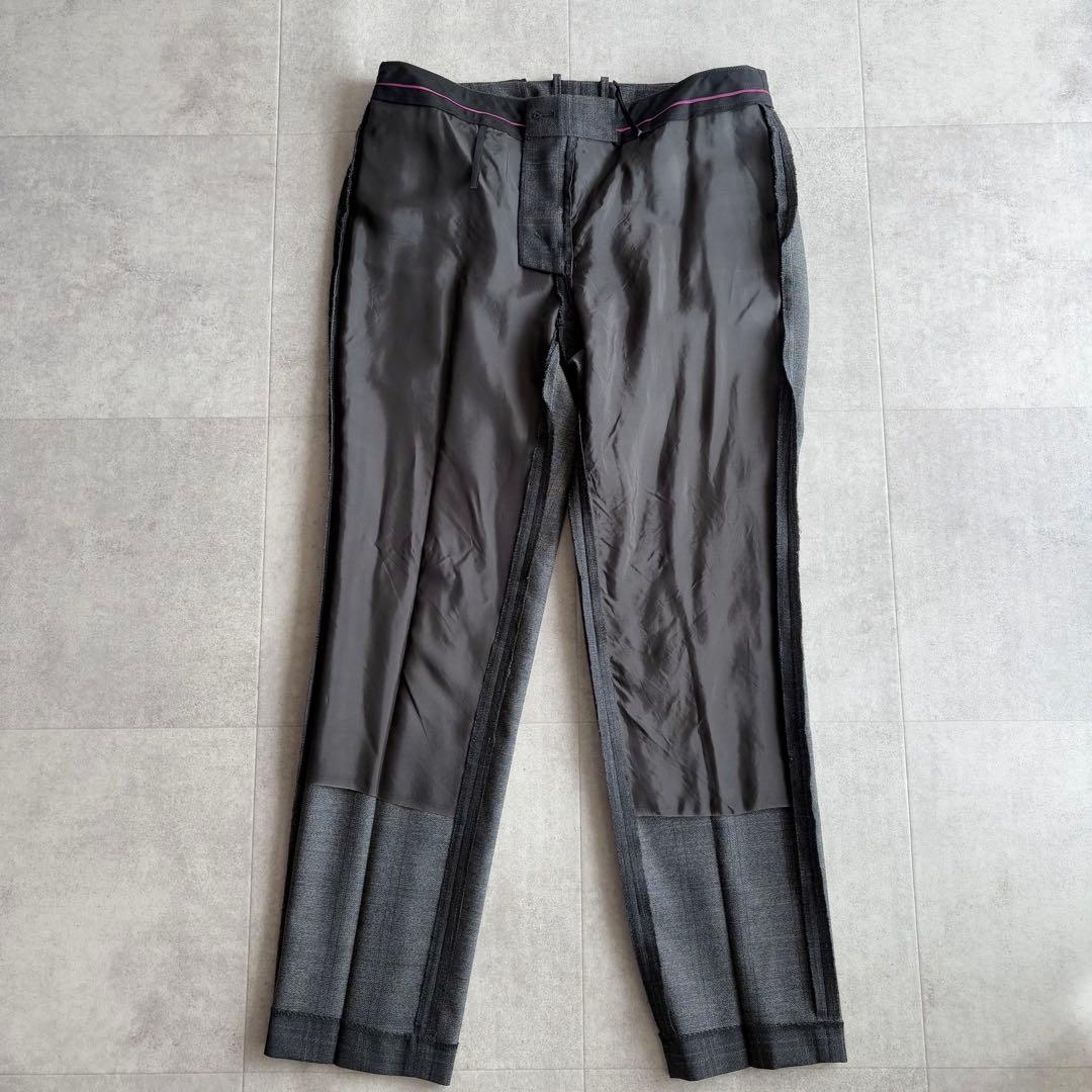 【大きいサイズ】HILTON パンツスーツ チェック 黒系 13 LiberO