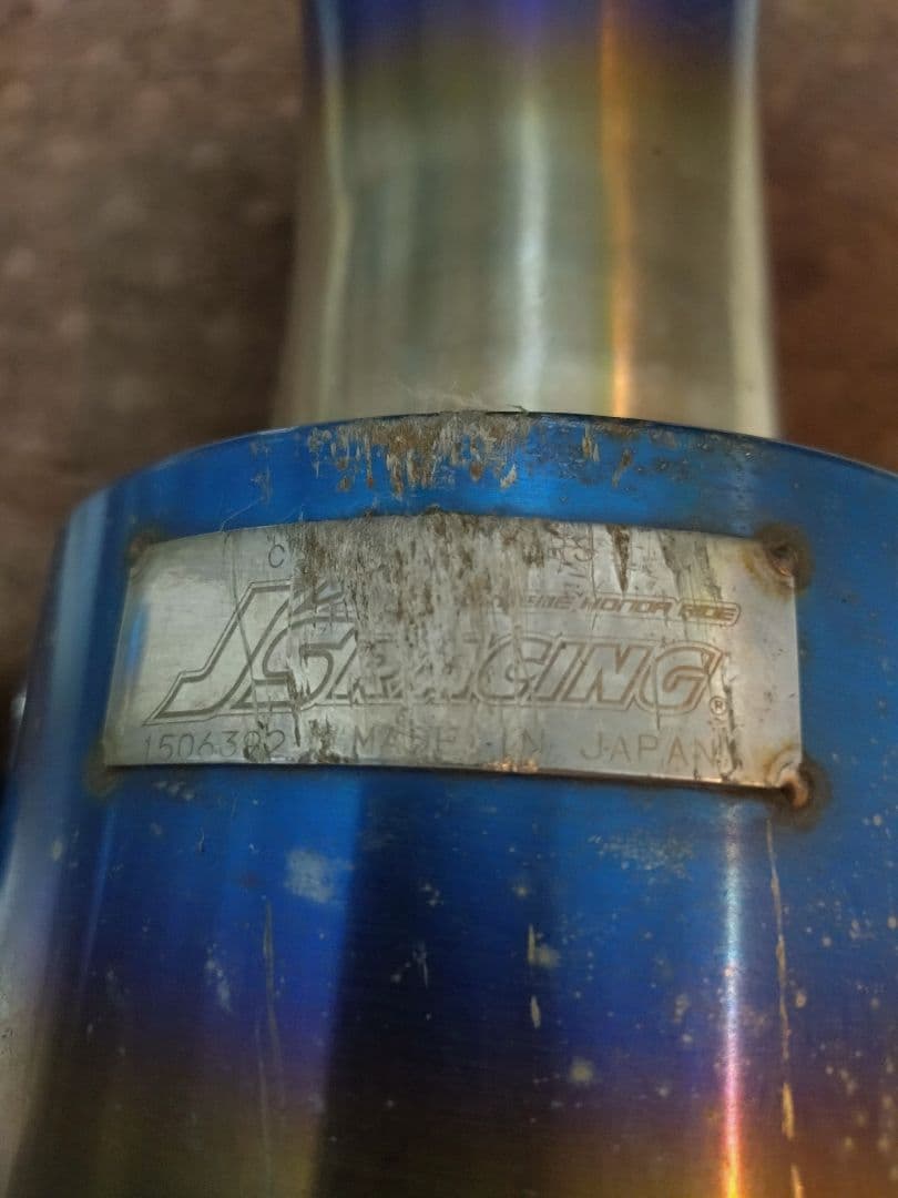 アコードCL7 J'S RACING R304 SUS エキゾーストデュアル