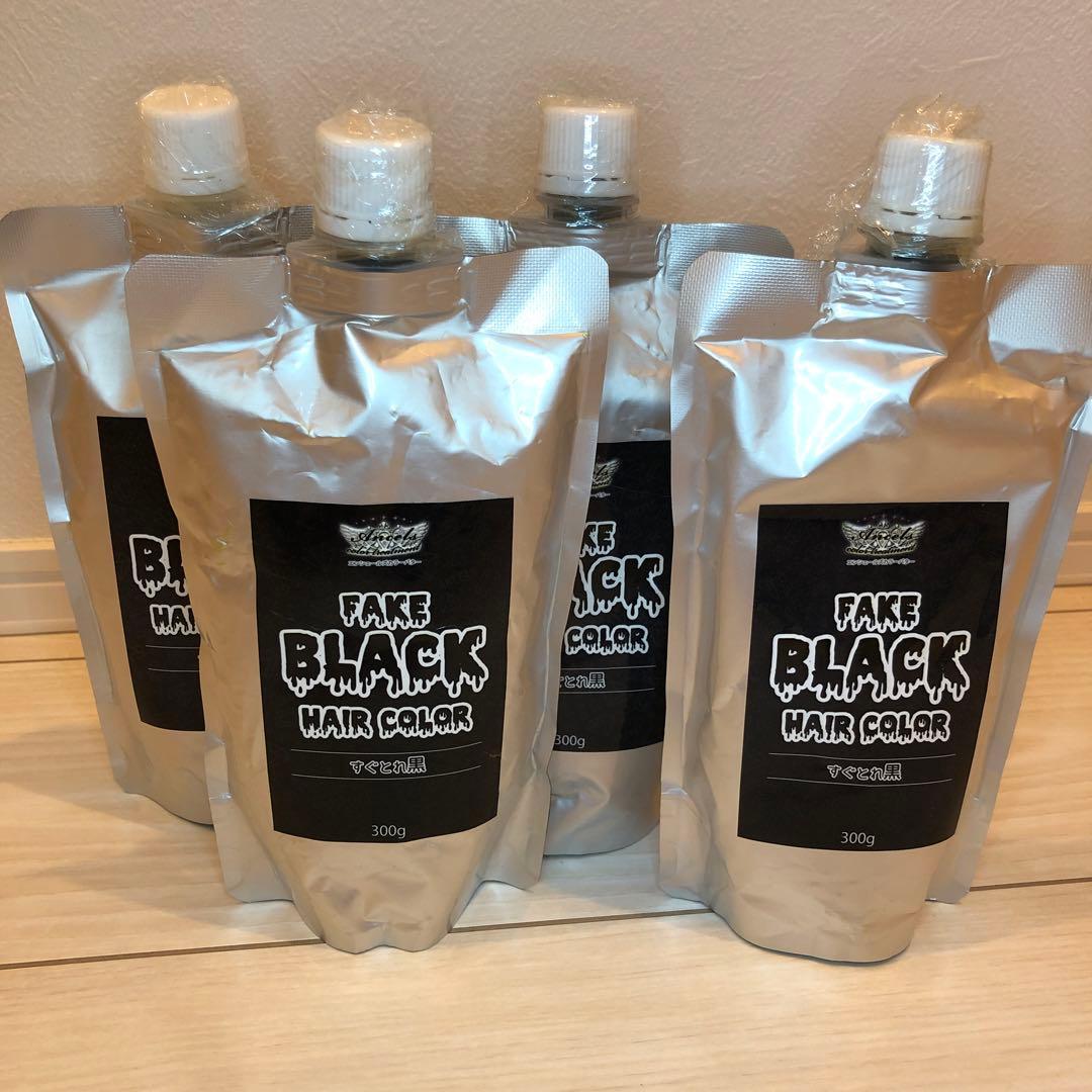 エンシェールズ　カラーバター　すぐとれ黒　4本