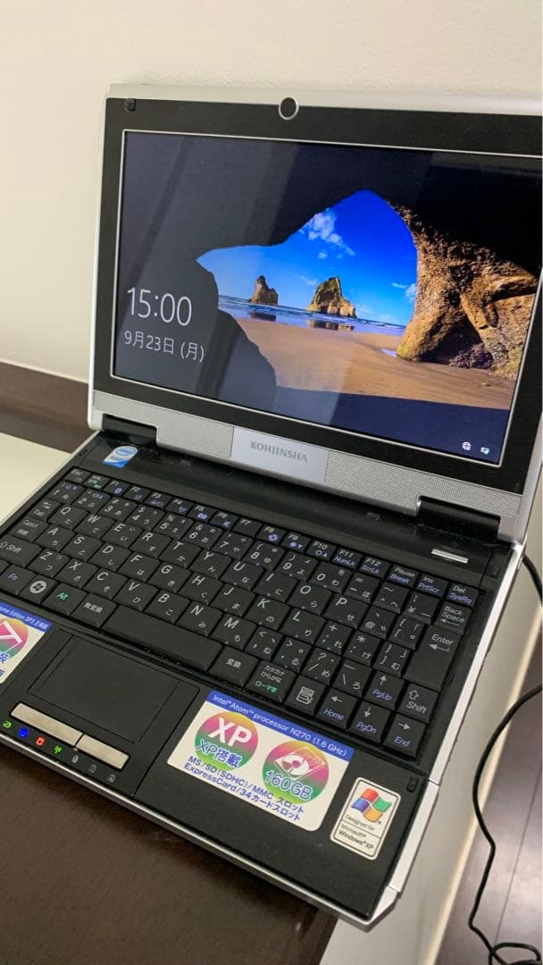 工人舎 KOHJINSHA ml6kl16a 実働 稼動品 Windows10