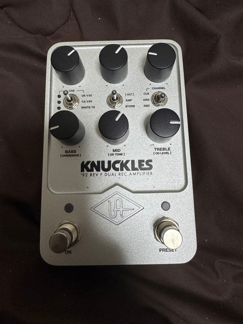 ギター UAFX Knuckles 92 Rev DUAL REC AMPLIFIER