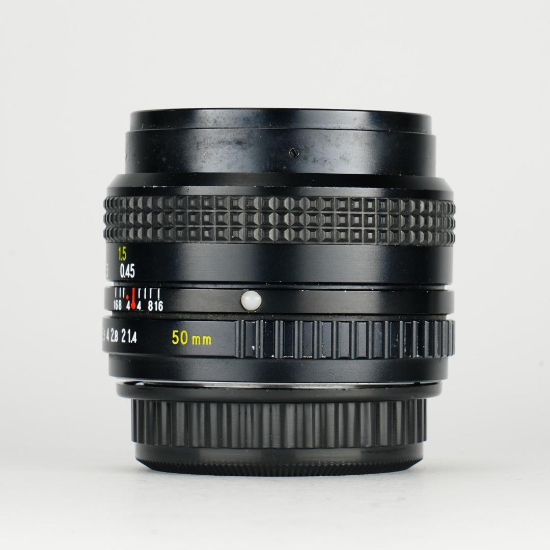 希少【 富岡光学】RICOH XR RIKENON 50mm F1.4 827