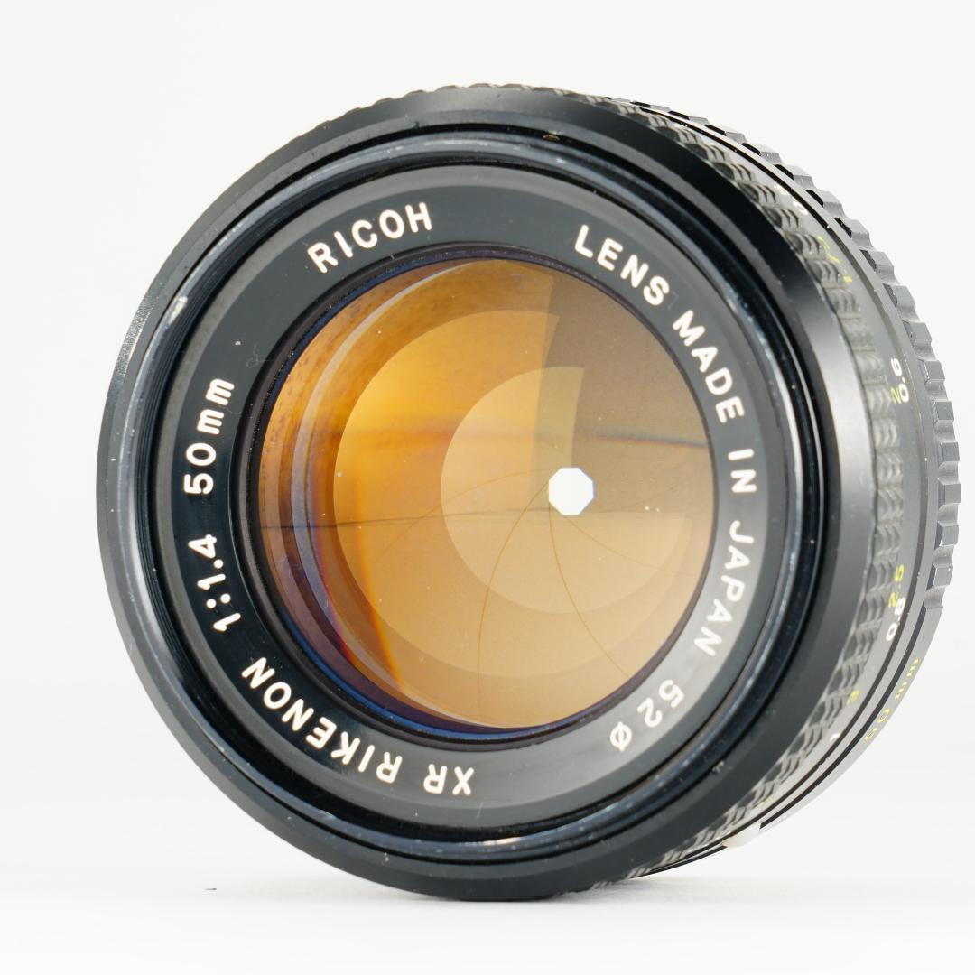 希少【 富岡光学】RICOH XR RIKENON 50mm F1.4 827