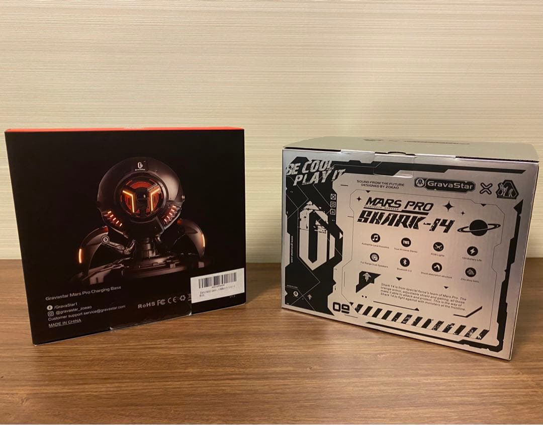 Gravastar Mars Pro Shark14 Bluetootスピーカー