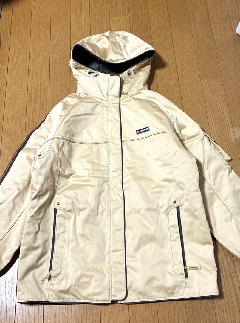 フェニックス　スキー　スノボ　ウエア　上下セット　ベージュ　グレー　L