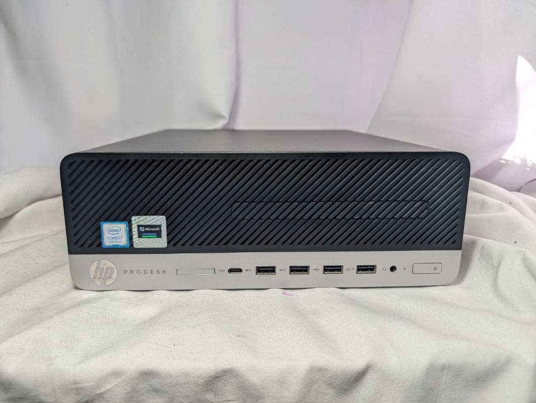 HP ProDesk 第9世代 i7/8GB/SSD+HDD/Office