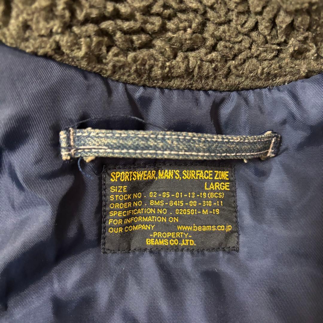 BEAMS BUZZ RICKSON'S N-3B デニム ミリタリージャケット