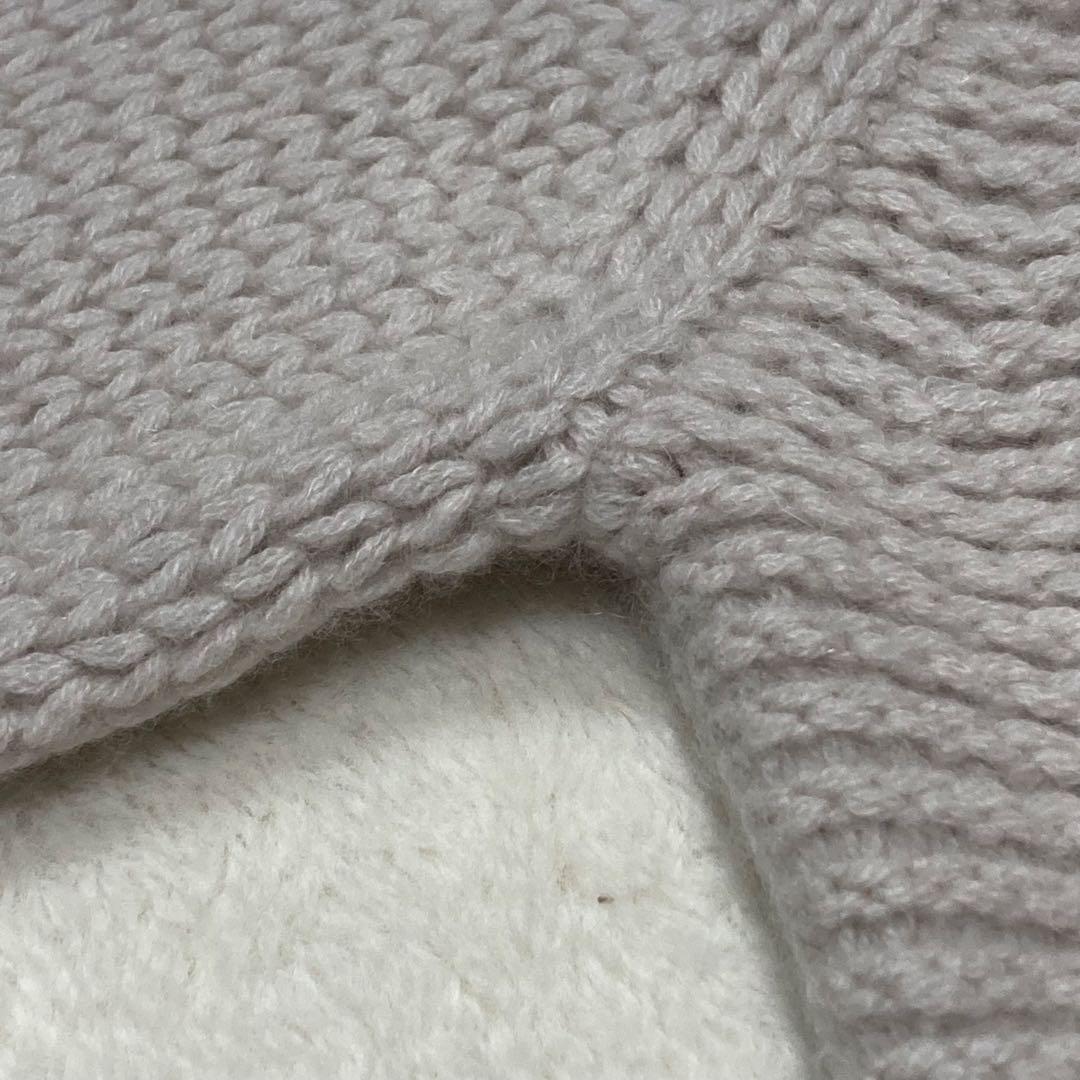 GALERIE VIE カシミヤ100% ニット カットソー 編み込み