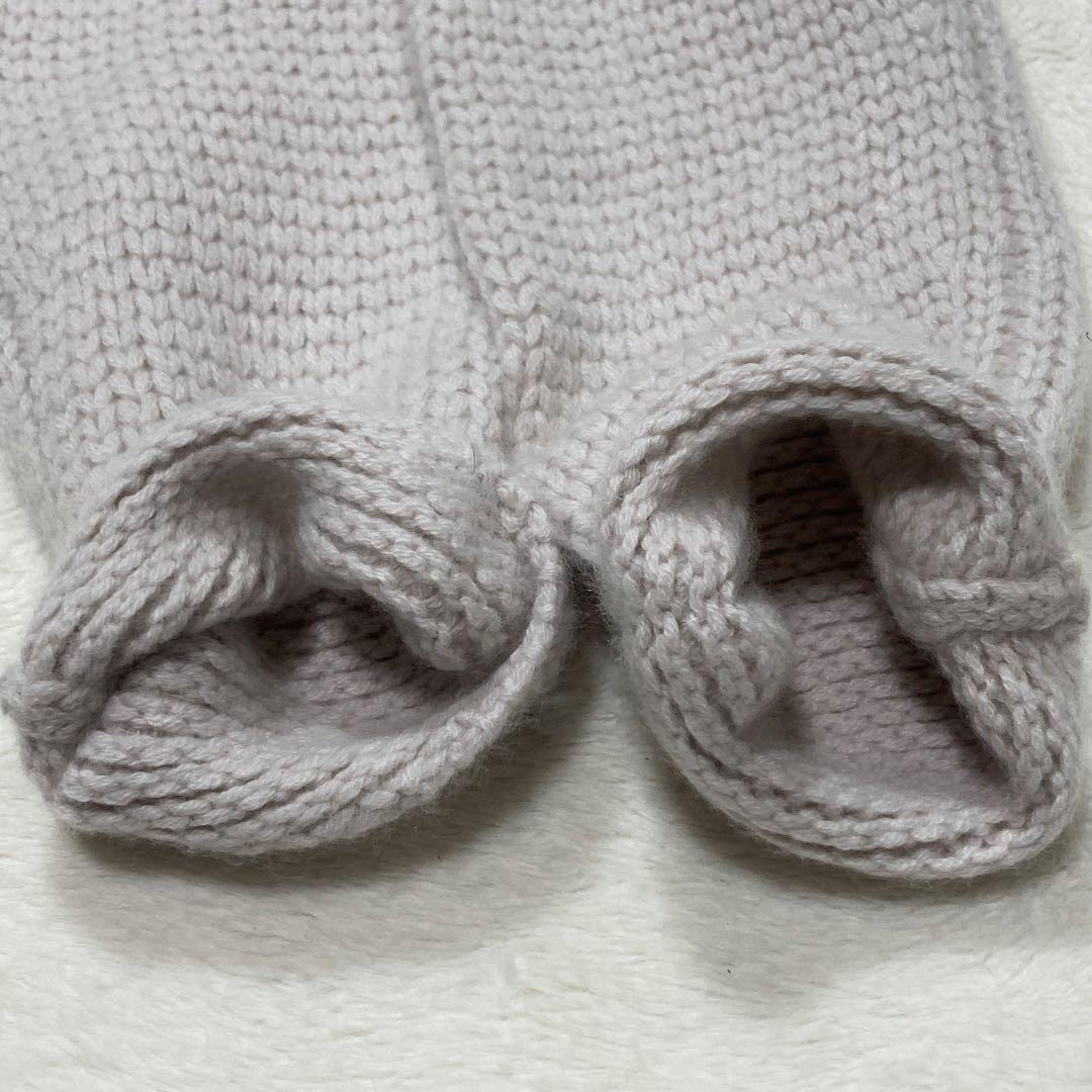 GALERIE VIE カシミヤ100% ニット カットソー 編み込み