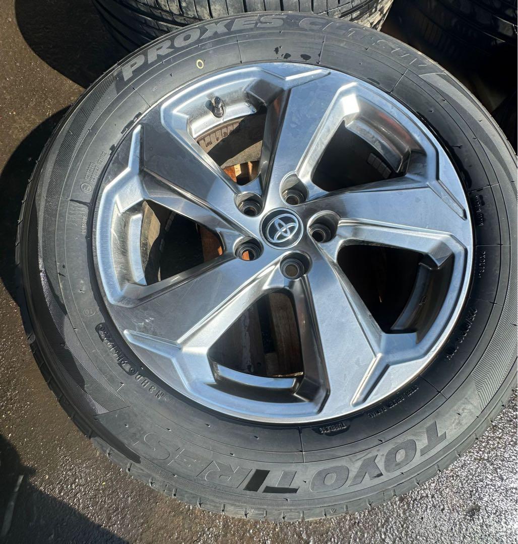 トヨタ純正 RAV4 Gグレード アルミホイール・タイヤ 4本セット