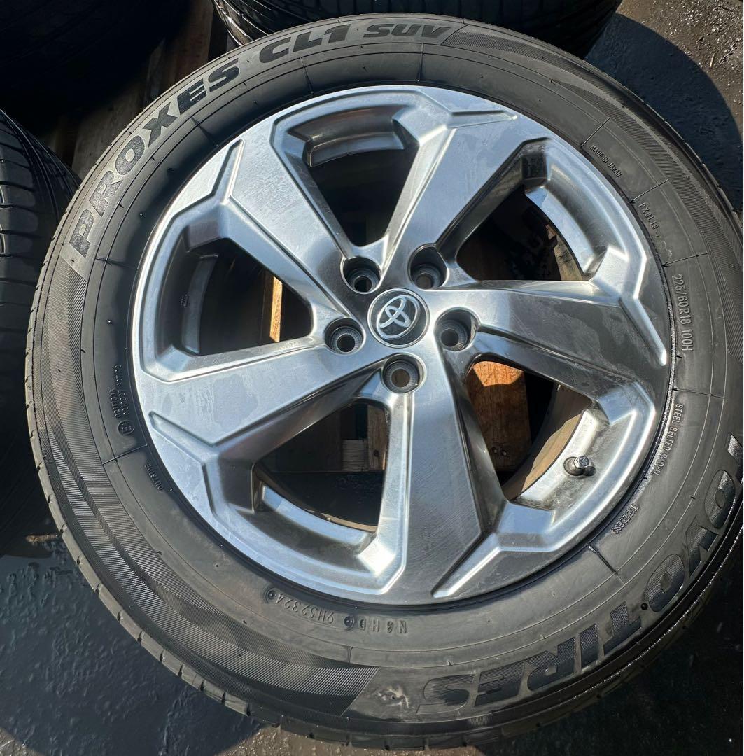 トヨタ純正 RAV4 Gグレード アルミホイール・タイヤ 4本セット