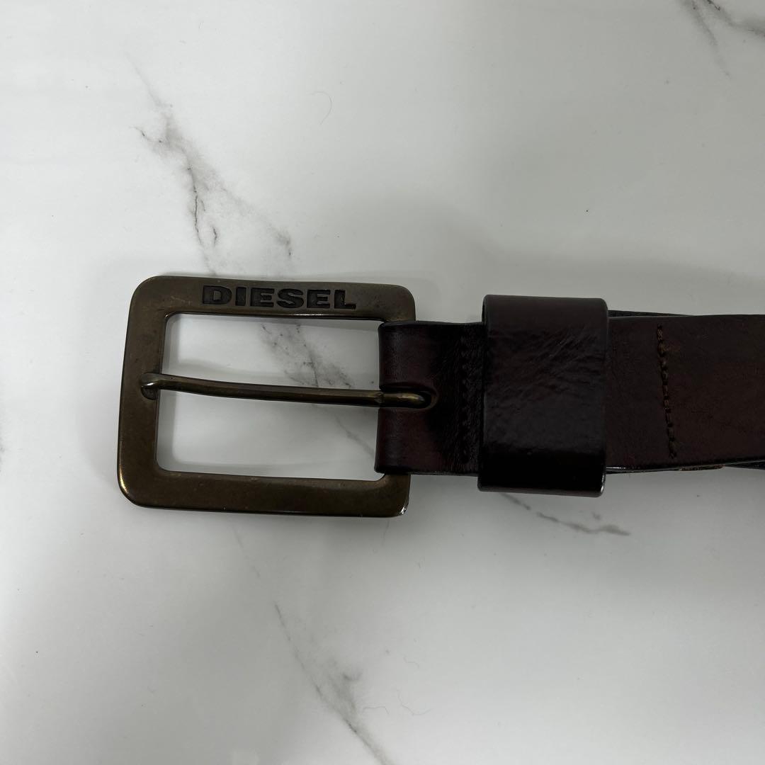 【DIESEL】★ ディーゼルベルト★ブラウン★CM90★