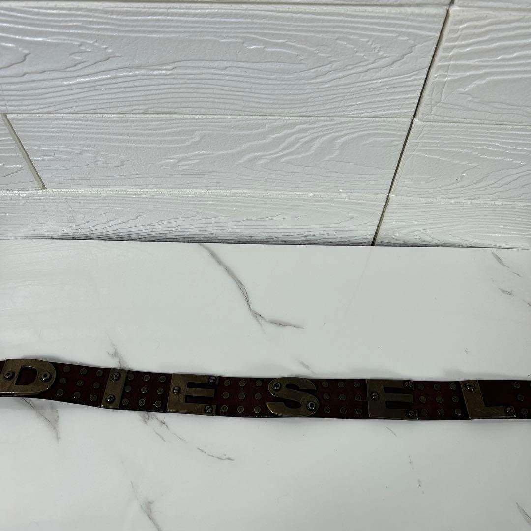 【DIESEL】★ ディーゼルベルト★ブラウン★CM90★