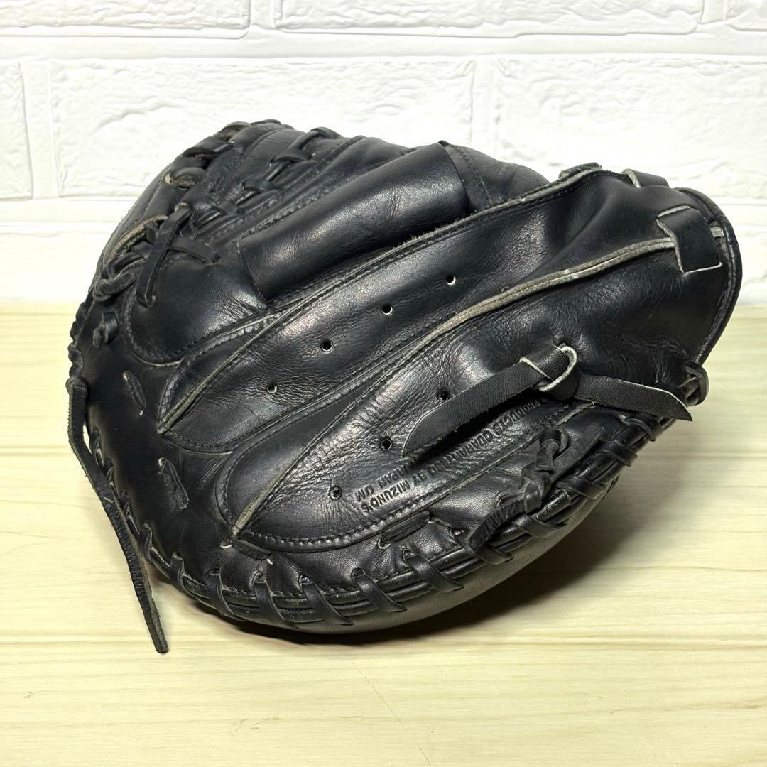 【赤ビュー】ミズノ ビューリーグ 軟式 少年 キャッチャーミット MIZUNO