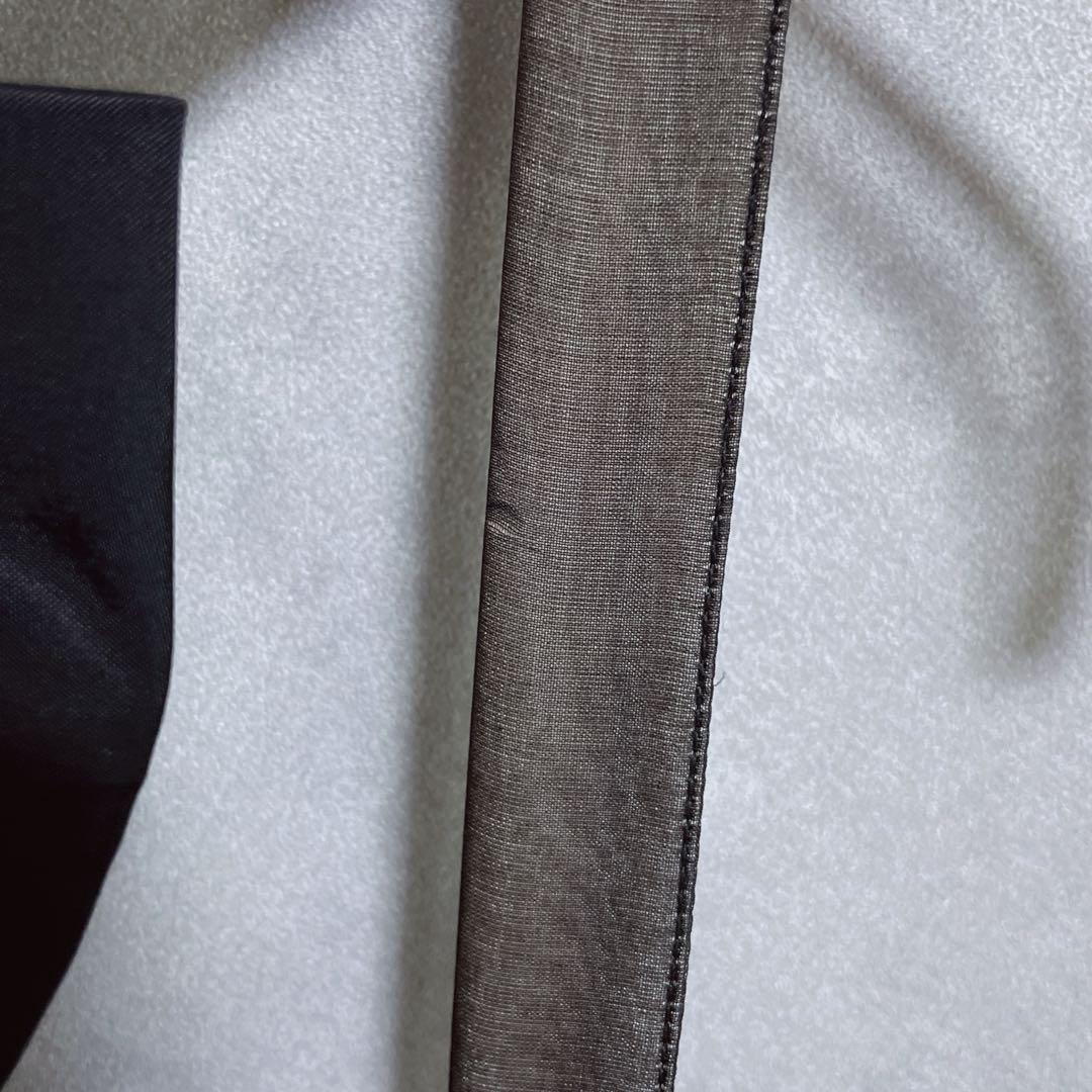 【タグ付き】ドルチェ＆ガッバーナ　ブラックタッセル　シルク　ボウディテール