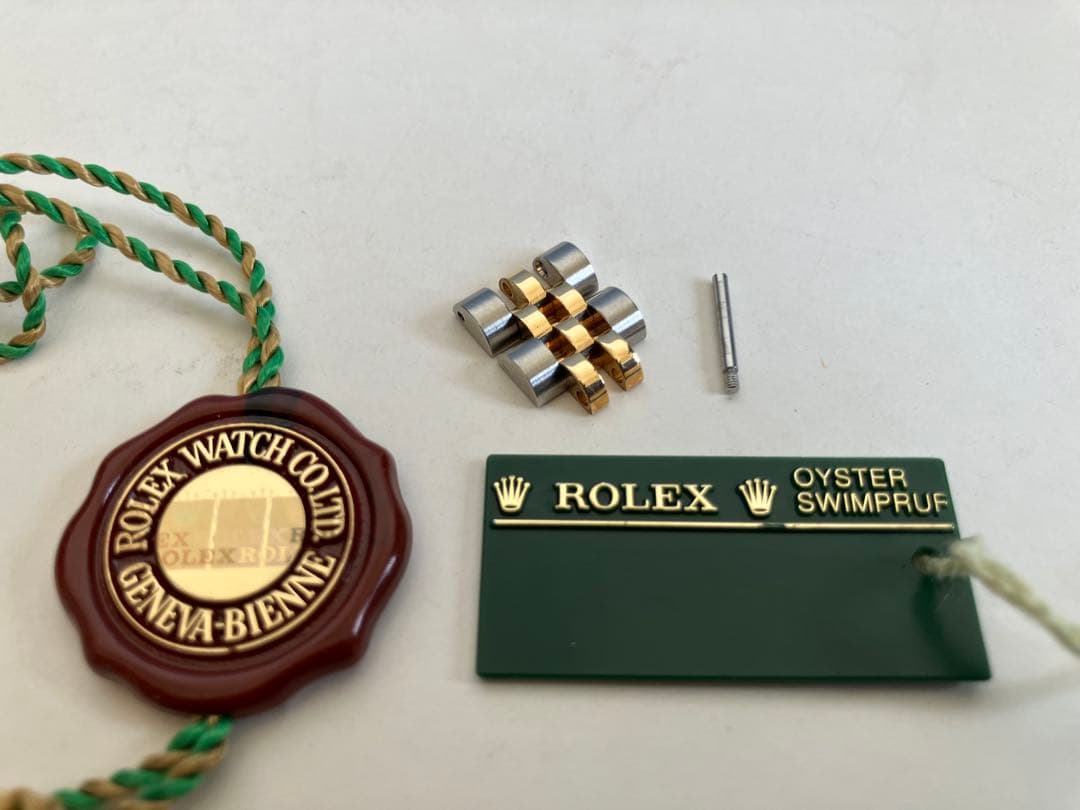 ロレックス デイトジャスト 179173 純正コマ　SS×YG 美品