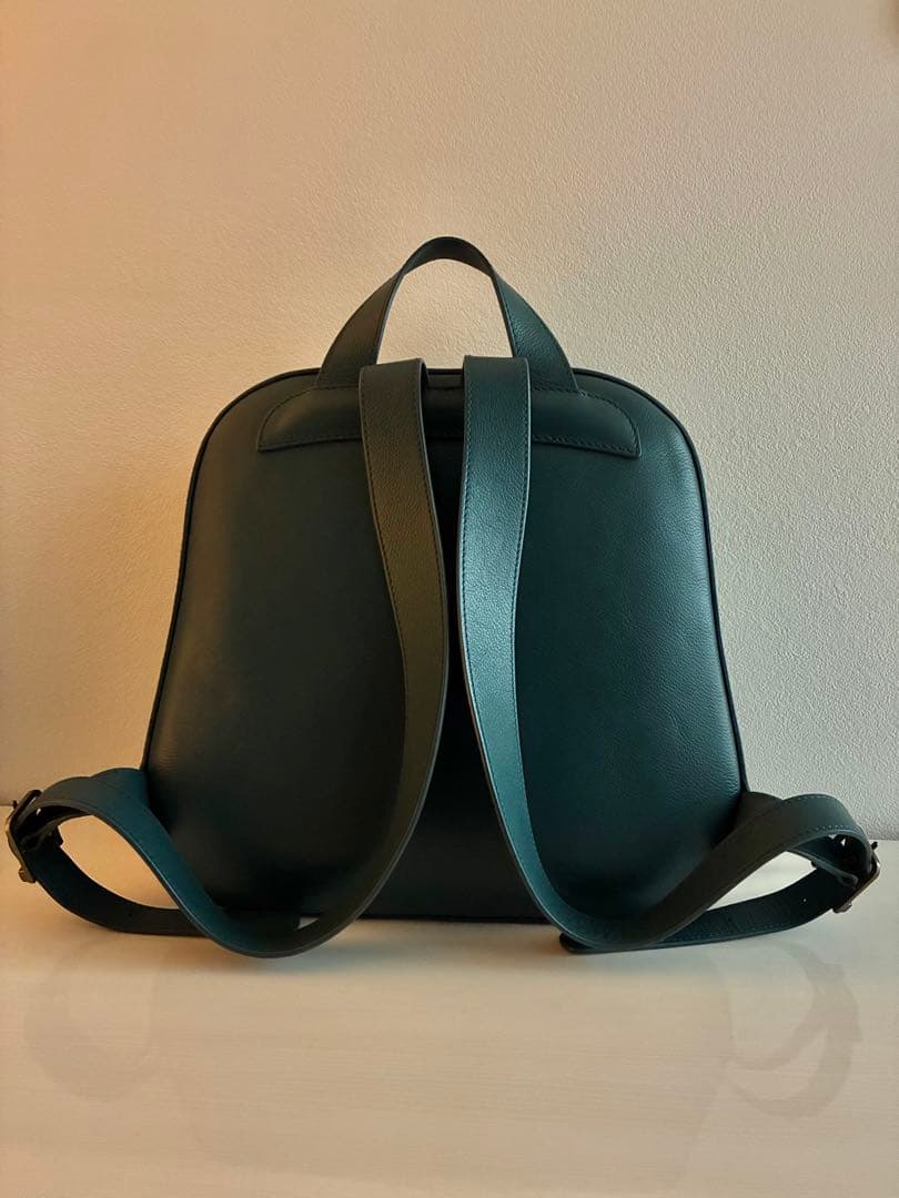 マザーハウスMOTHERHOUSE カゼマトウ リュックM グリーニッシュブルー