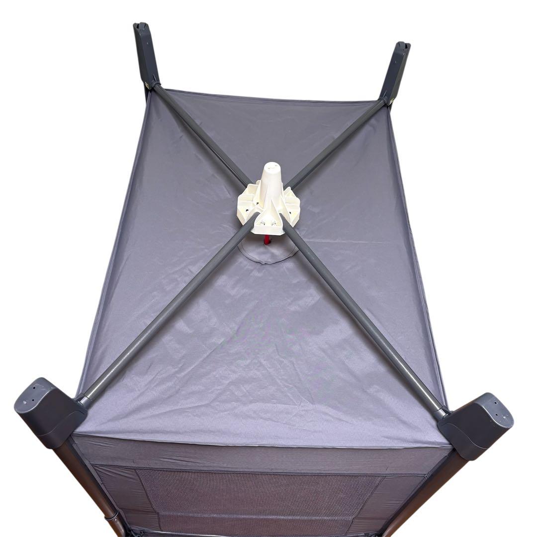 Aprica アップリカ ベビーベッド ココネルエアープラス AB グレー