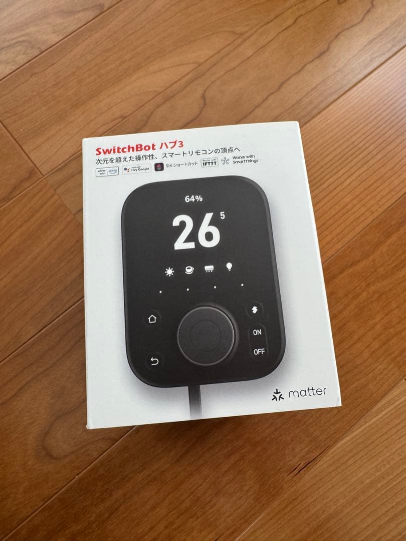 SwitchBot ハブ 3 温度・湿度モニター