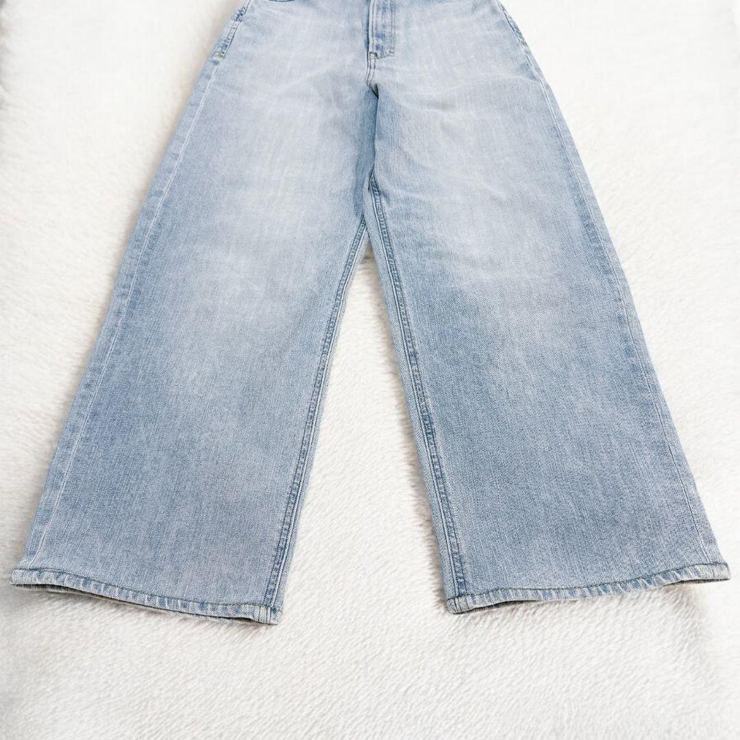 【極美品】YANUK♡JOAN IENA別注 ルーズストレートデニム ヤヌーク