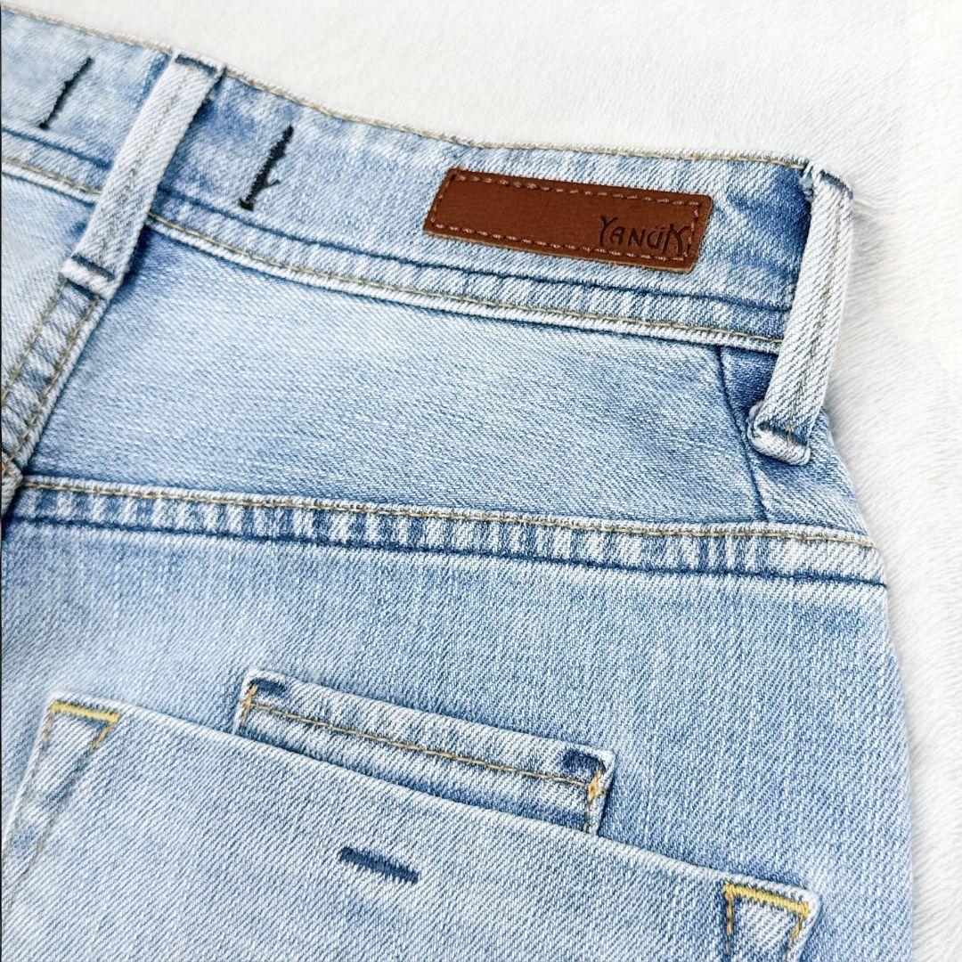 【極美品】YANUK♡JOAN IENA別注 ルーズストレートデニム ヤヌーク