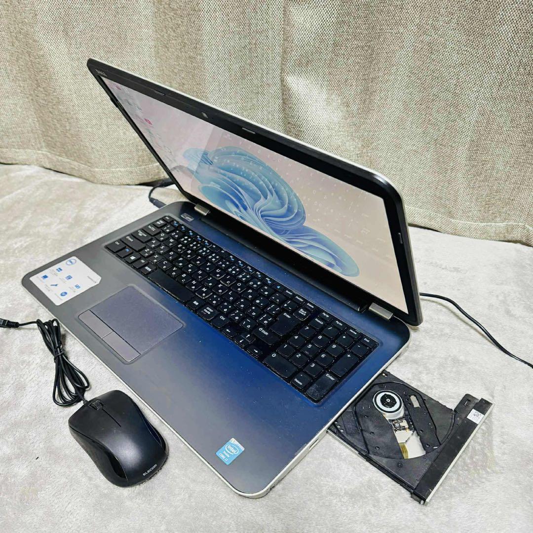 S230 Dellノートパソコンi7メモリ8G高速Windows11オフィス付き