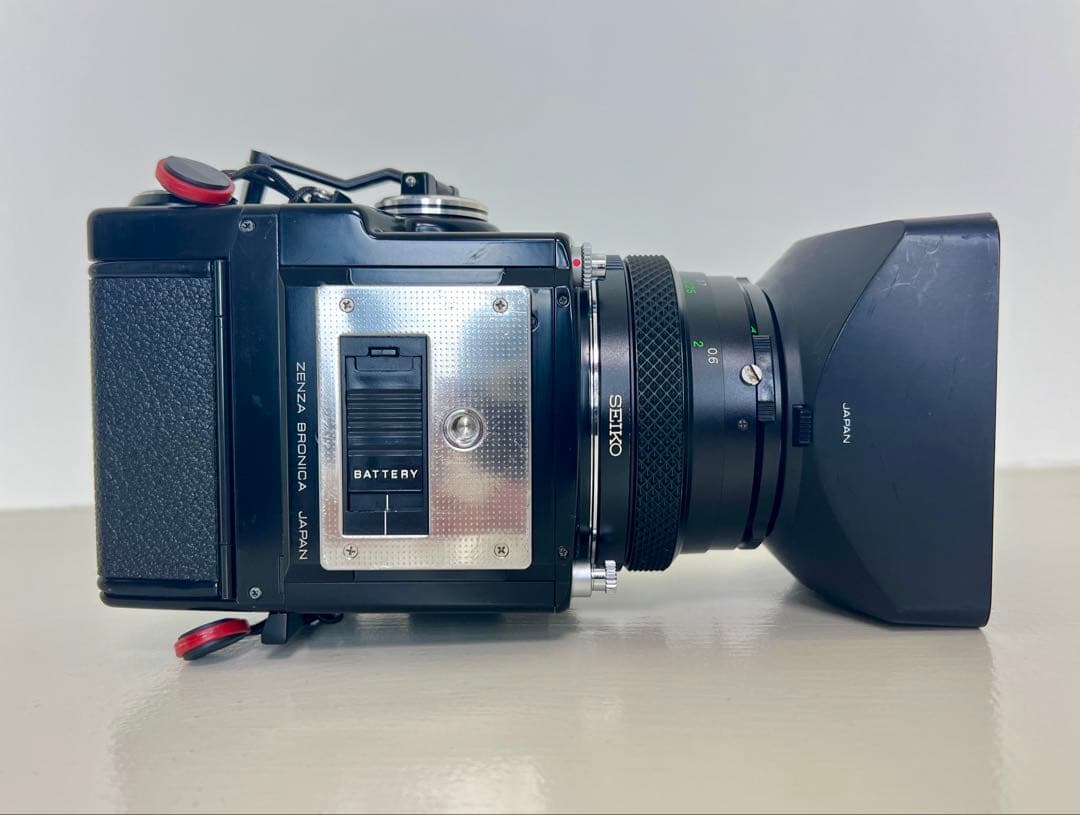 ZENZA BRONICA ETR S 中判カメラ 75mm F2.8 レンズ