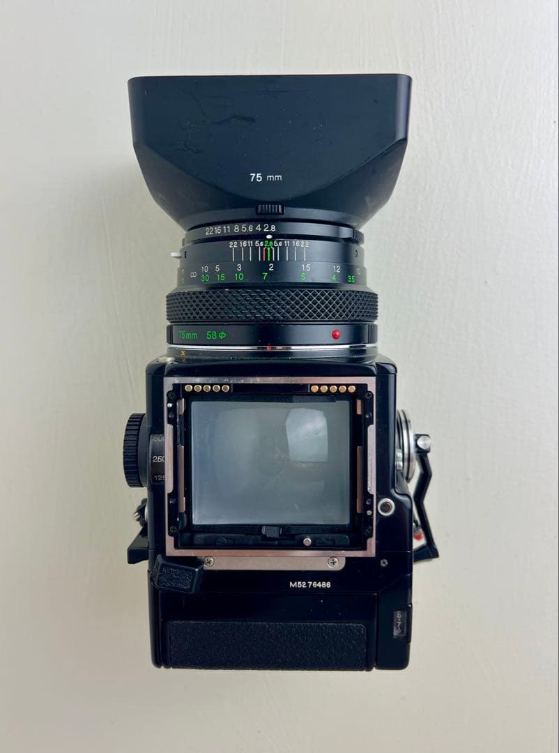 ZENZA BRONICA ETR S 中判カメラ 75mm F2.8 レンズ
