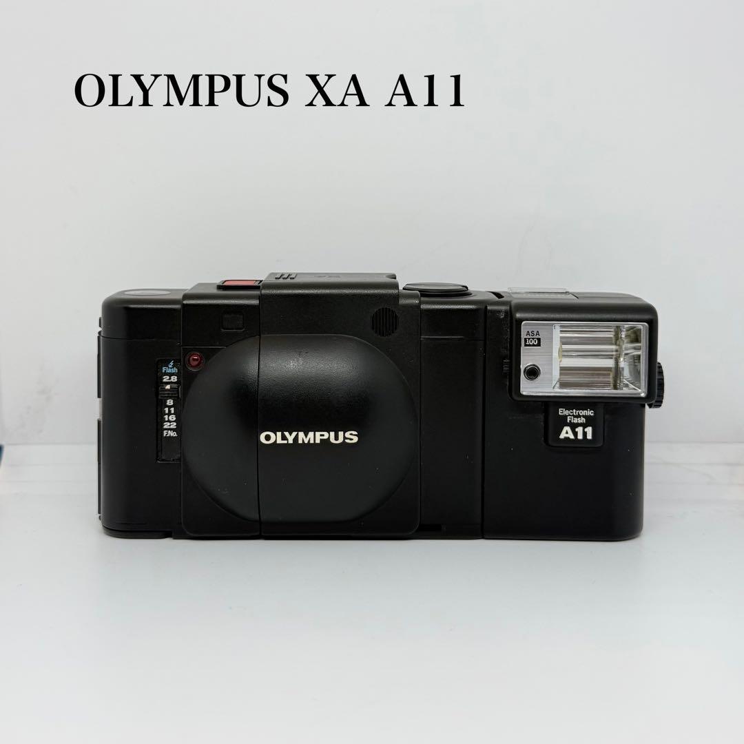 【完動品】OLYMPUS XA A11 フィルムカメラ 動作確認済み