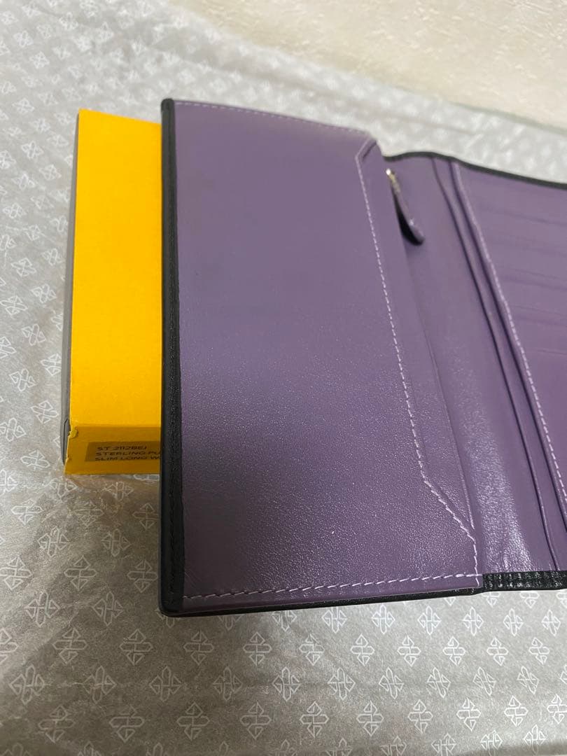 ◾️ETTINGER ◾️ST2112 スリムロングウォレット ポケット付