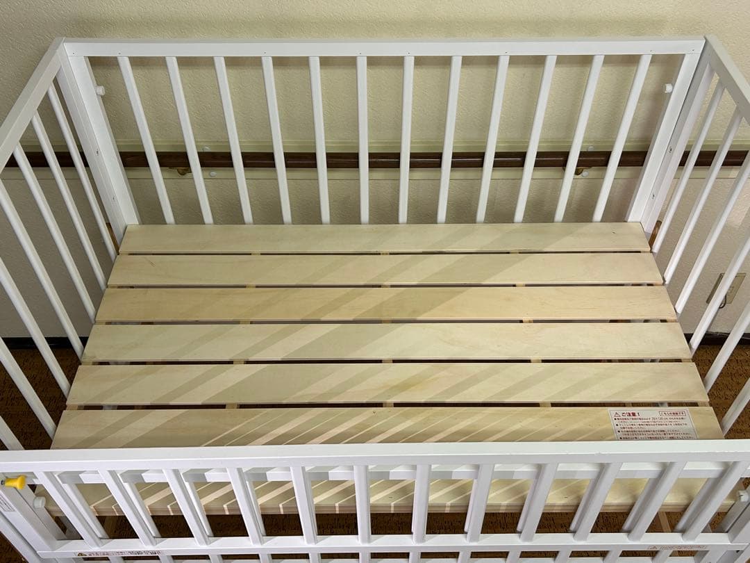 【専用】大和屋　キホン　ベビーベッド　ホワイト　尼崎・大阪