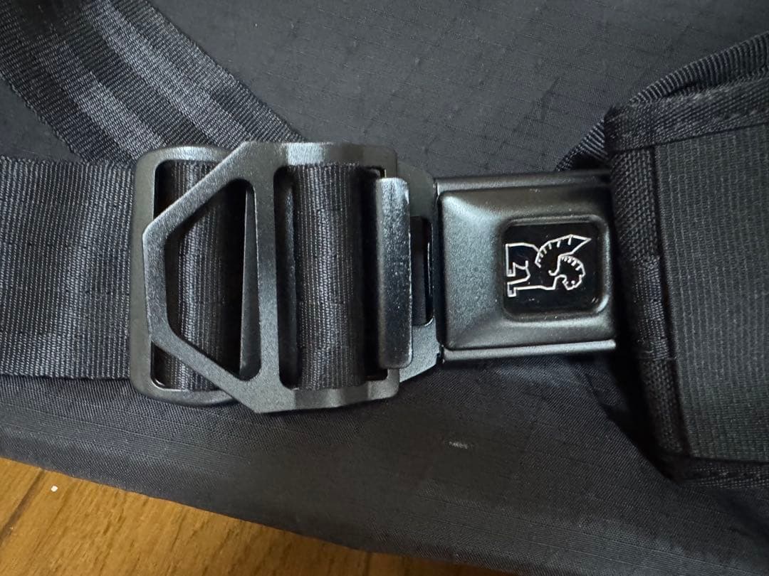 Chrome クローム シチズン ブラックメッセンジャーバッグ