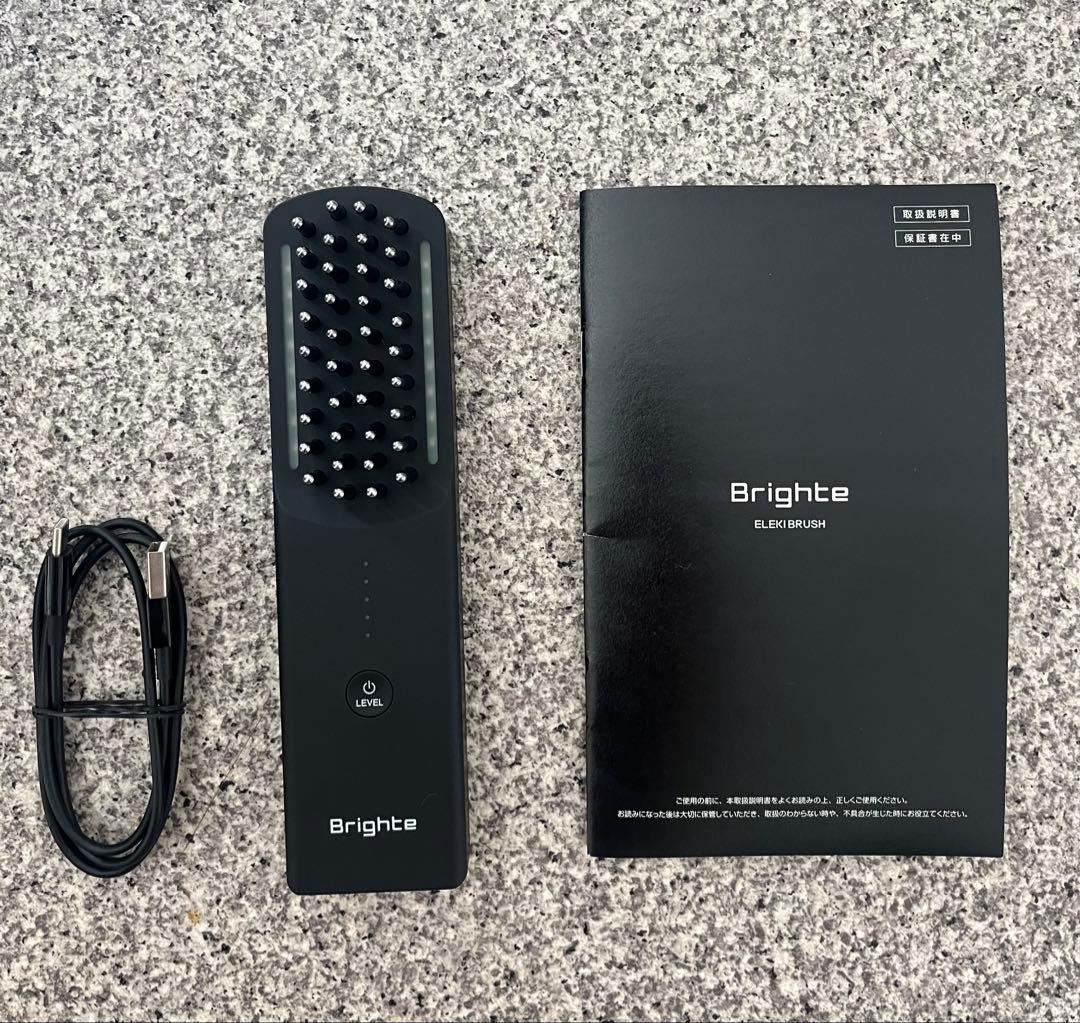 ＊Brighte ELEKIBRUSH 美顔器（説明書•ケーブル付／箱無し）