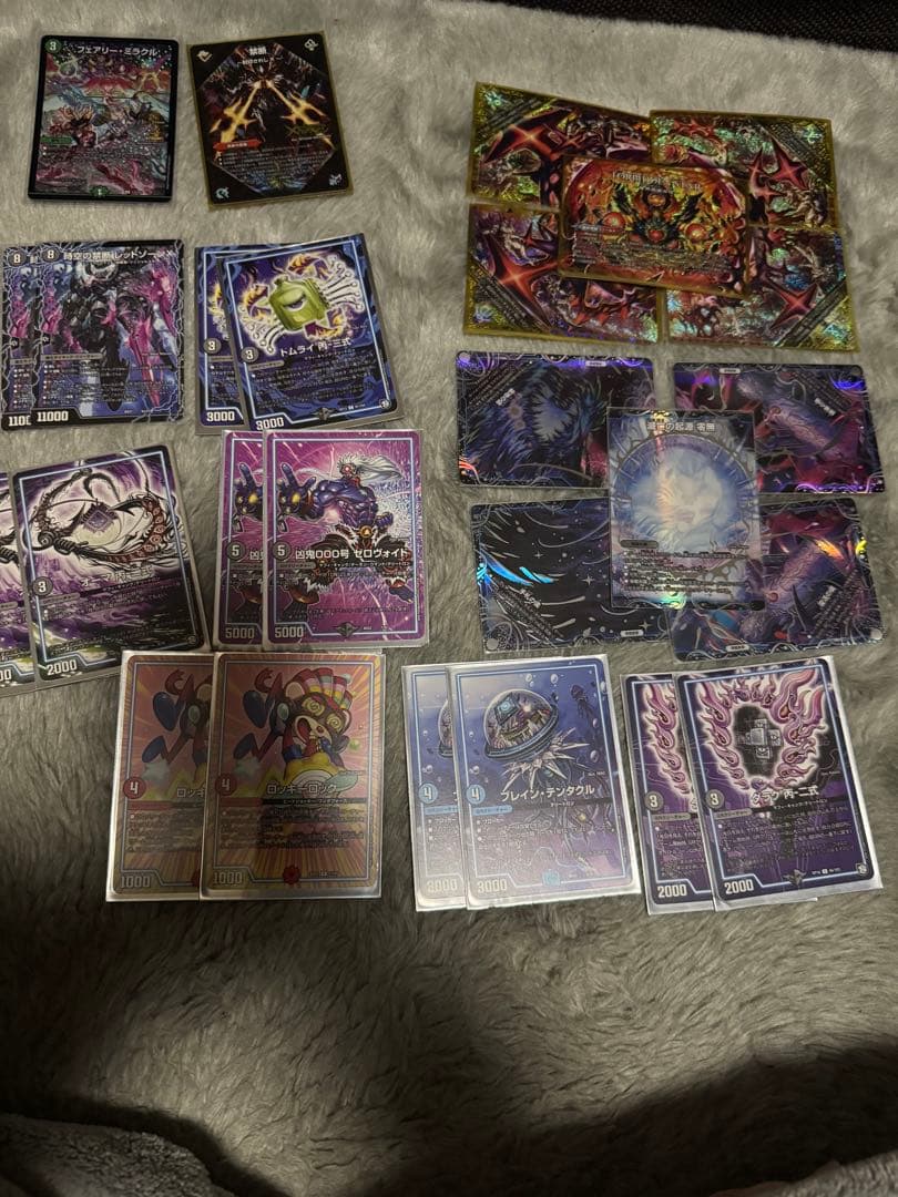 最終値下げデュエルマスターズ引退デッキ、デッキパーツ多数