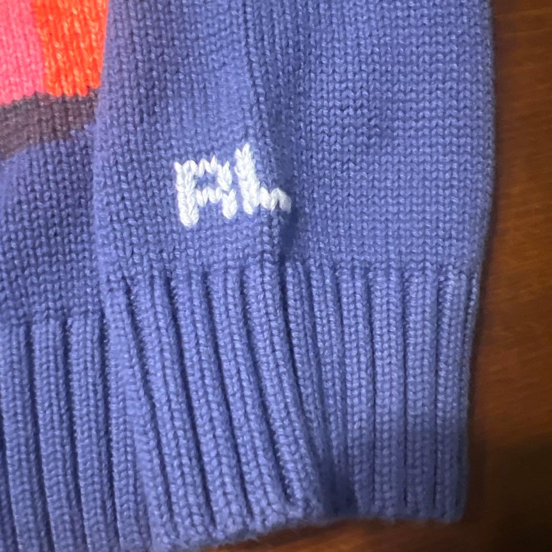 ラルフローレン　シーニックグラフィッククルーネックセーター