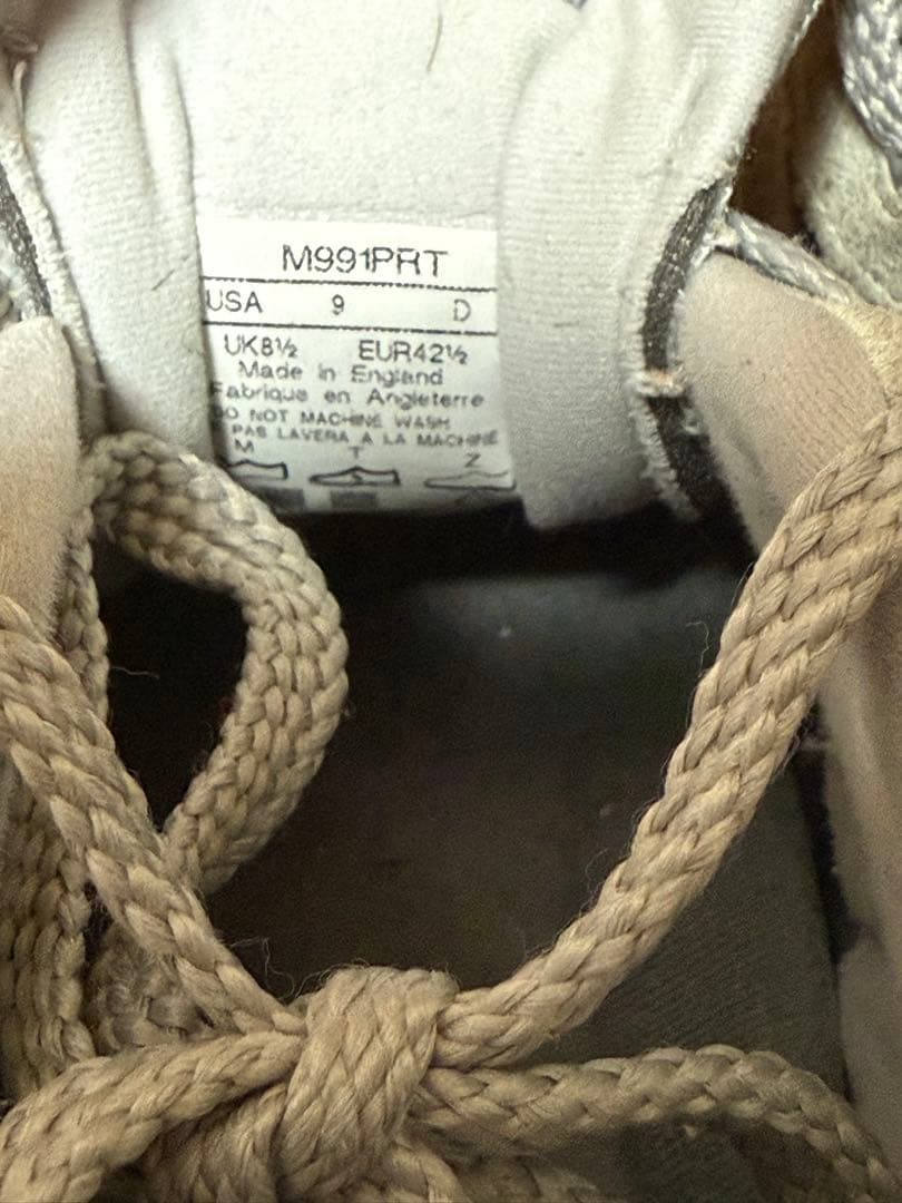 ok1970 様限定　New Balance 991 Washed Gray